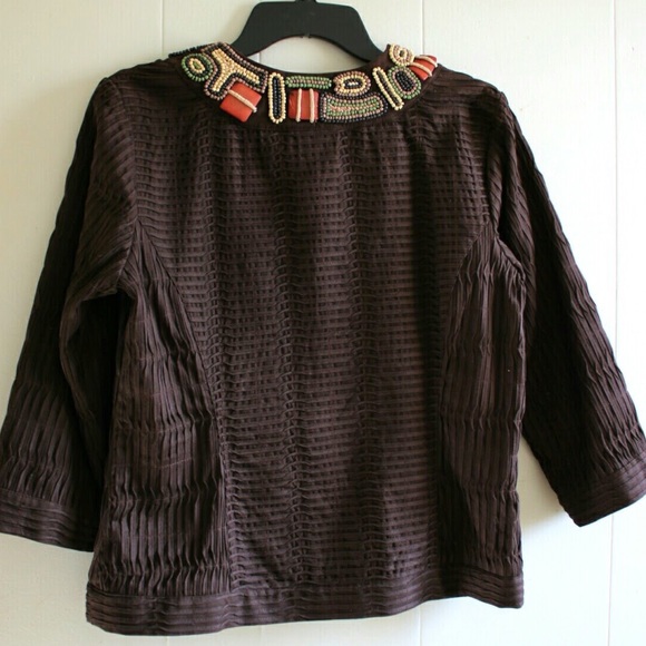 {Chico’s} Women’s Jacket w/3/4 Length Sleeves - Picture 6 of 9